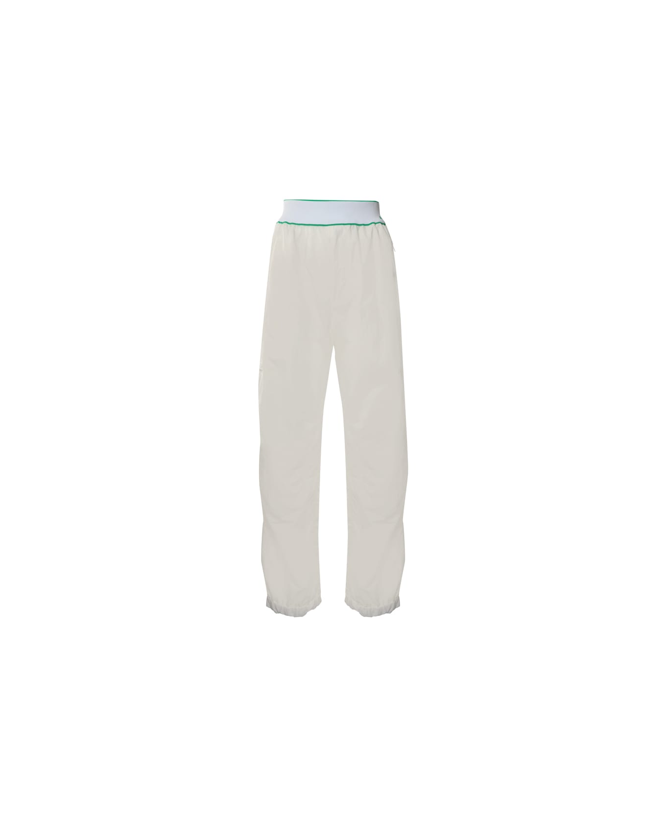 Bottega Veneta Nylon Jogging Pants - White