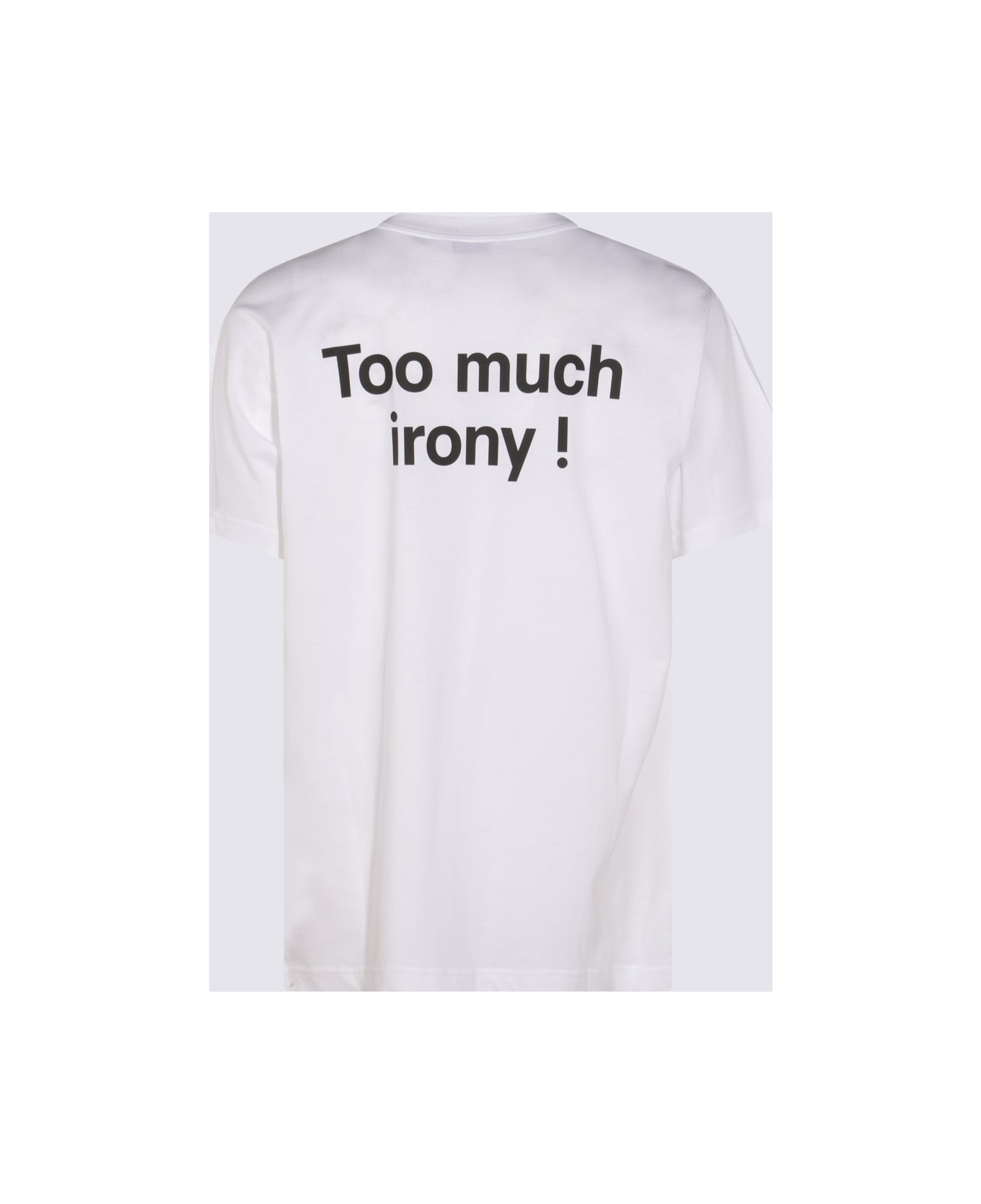 Moschino White Cotton T-shirt - White