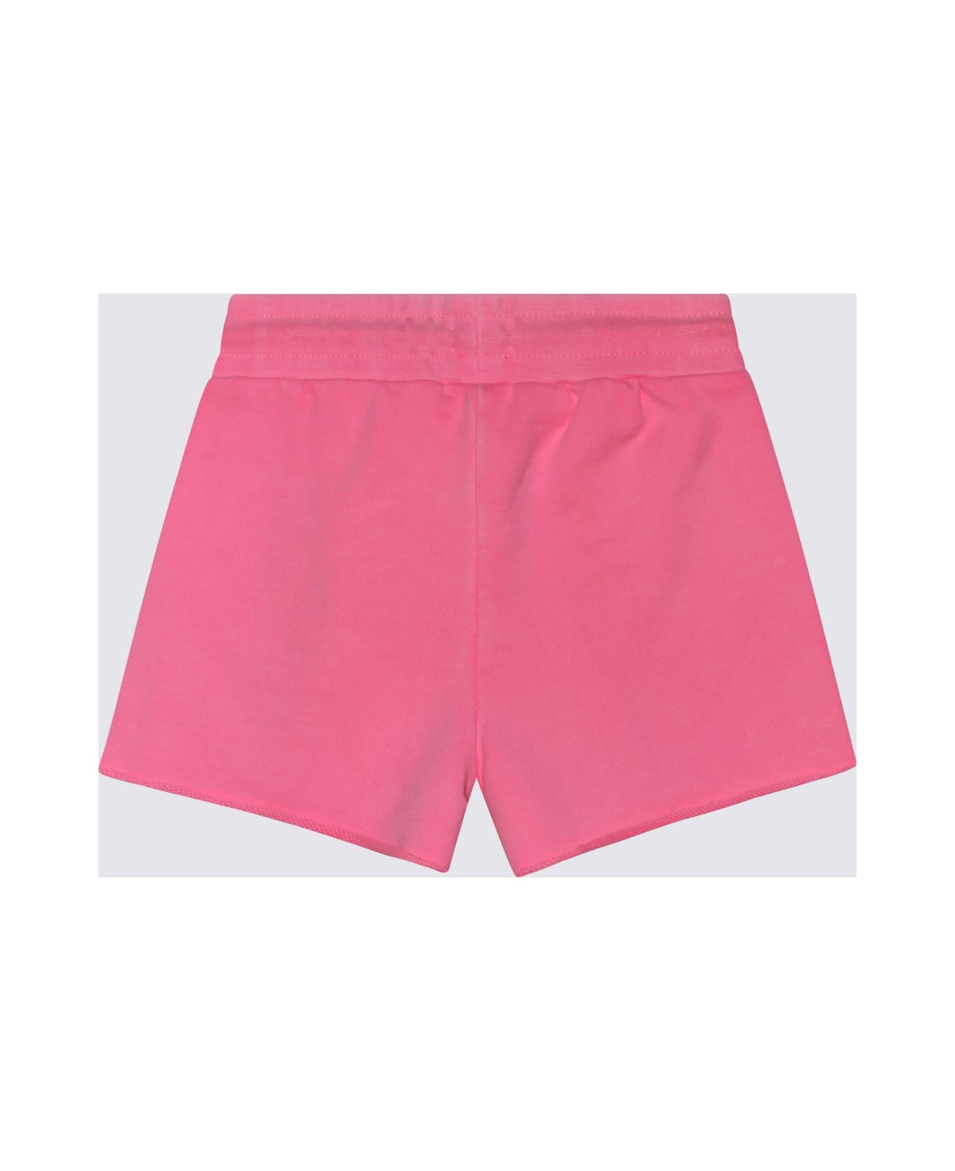 Billieblush Pink Multicolour Cotton Track Shorts - Pink ボトムス