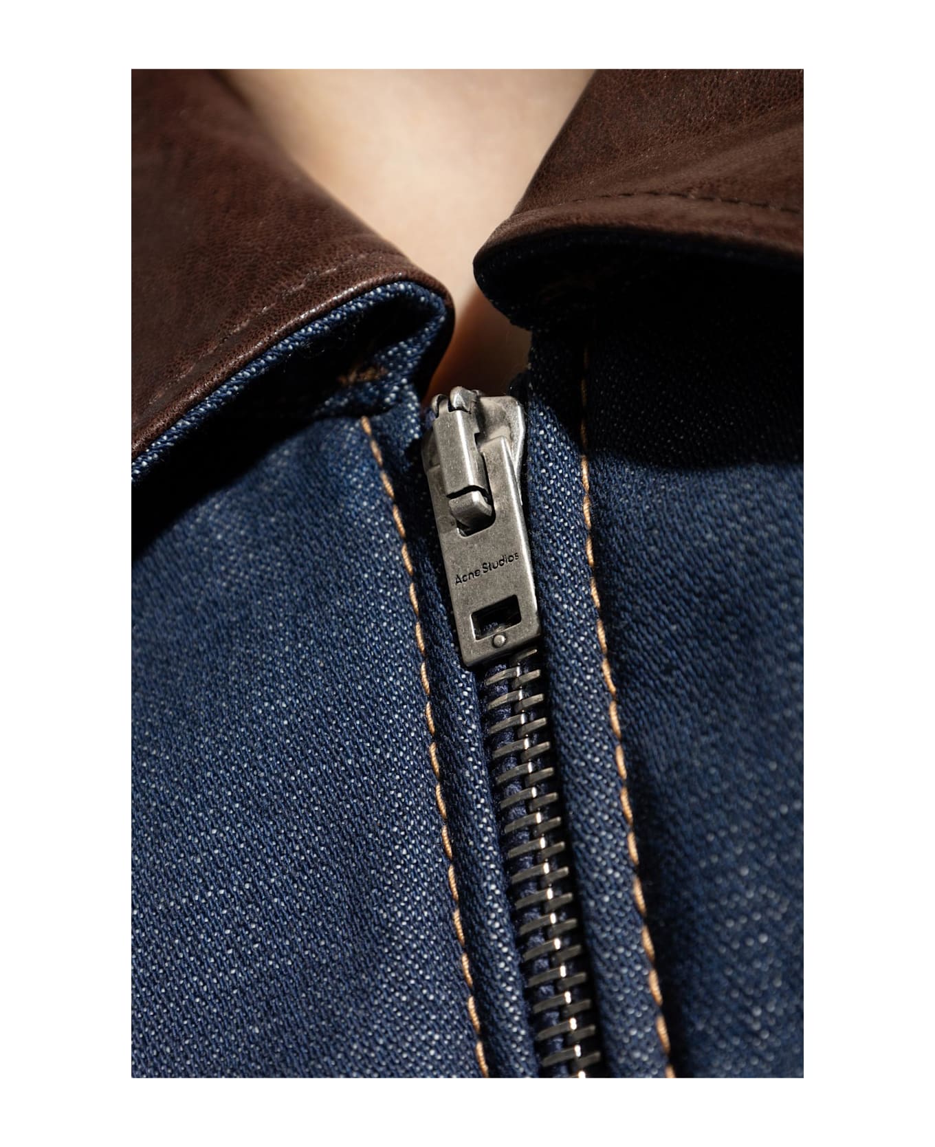 Acne Studios Insulated Denim Jacket - Blue