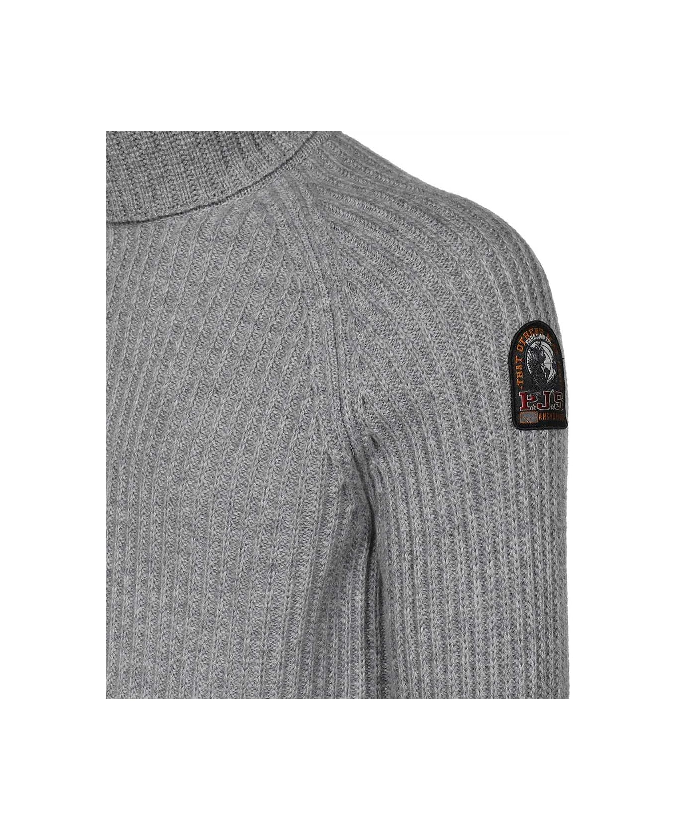 Parajumpers Wool Turtleneck Sweater - grey