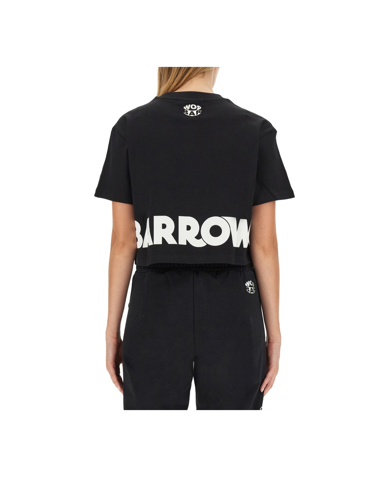 Barrow Cropped Fit T-shirt - BLACK