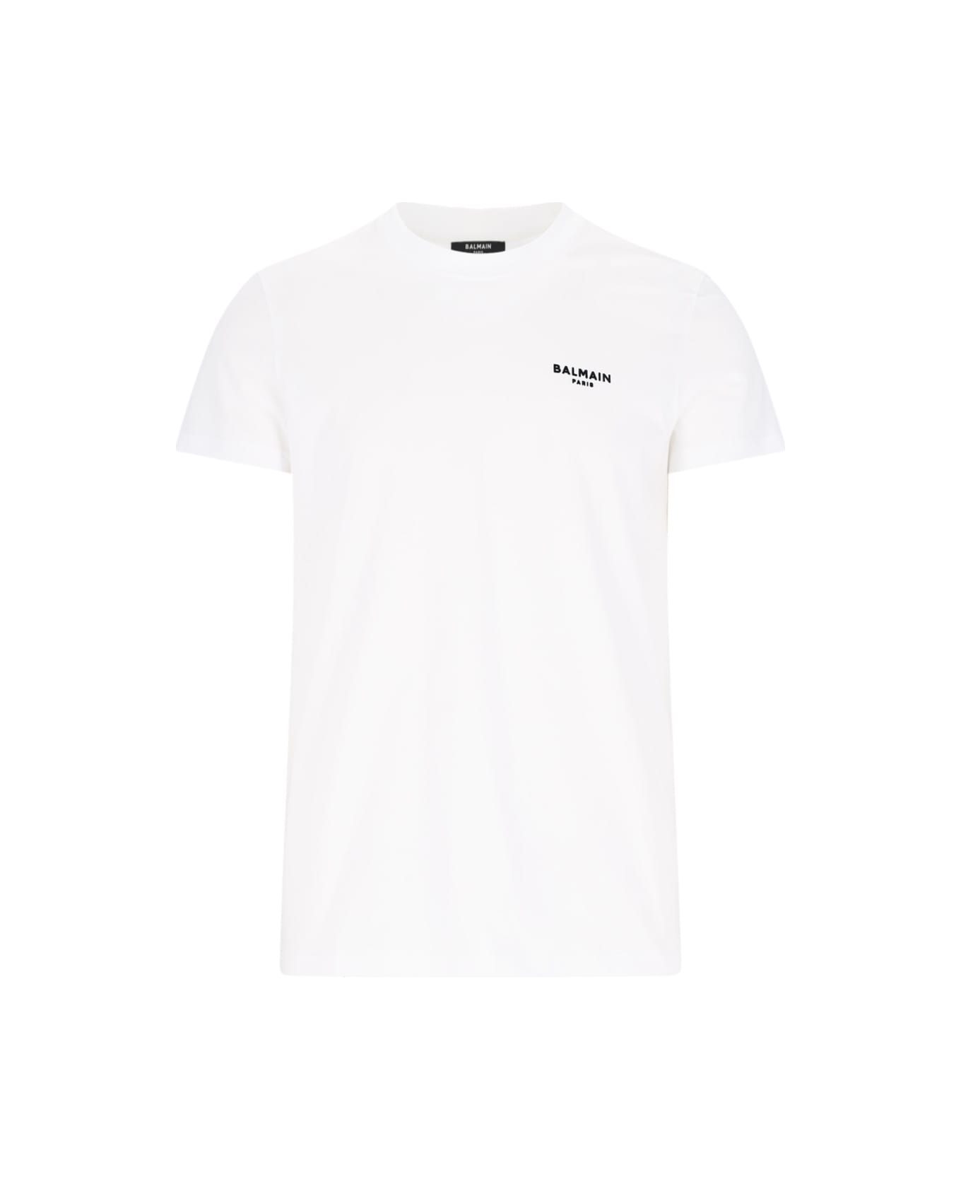 Balmain Flocked T-shirt - White シャツ