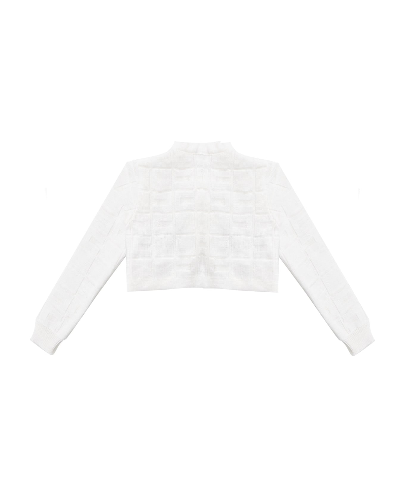 Elisabetta Franchi Cotton Sweater - White