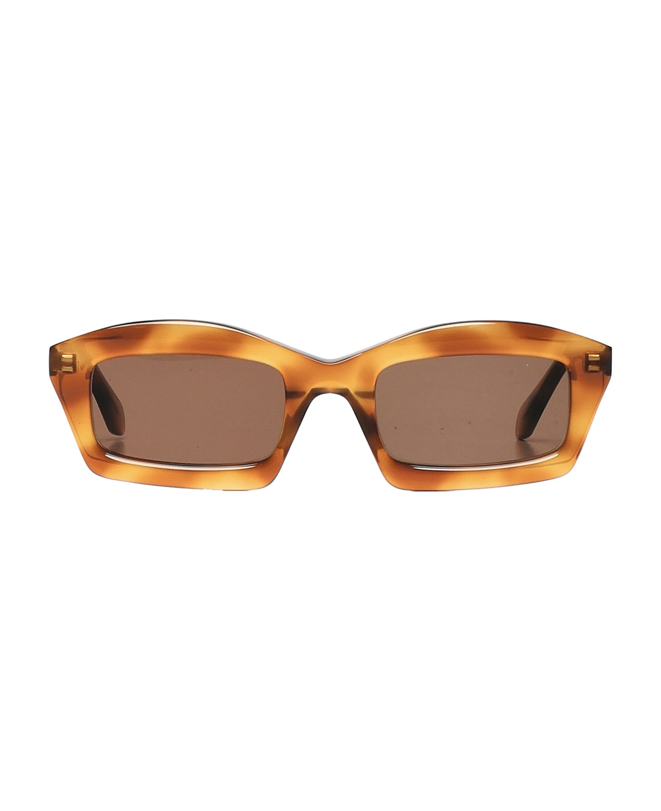 Alaia Rectangular Sunglasses - Brown