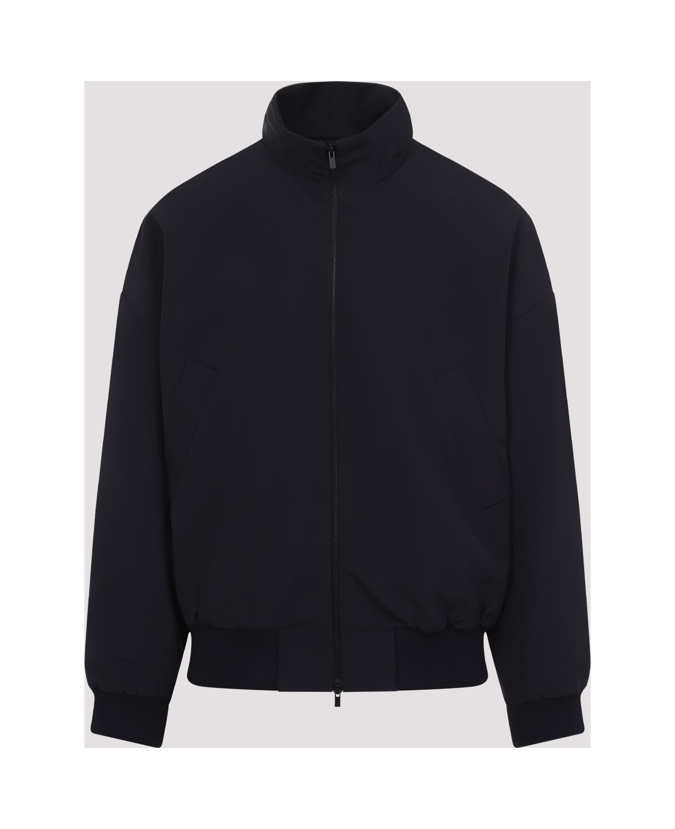 Fear of God High Neck Track Jacket - Navy