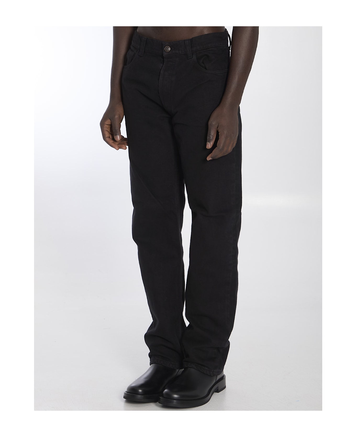 The Row Burt デニムジーンズ Burt Jean Blue in Cotton – The Row