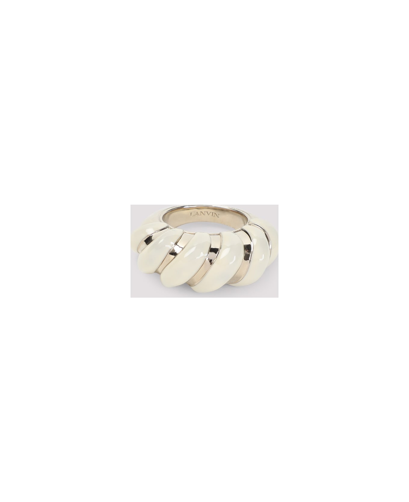 Lanvin Melodie Candy Ring - Off White