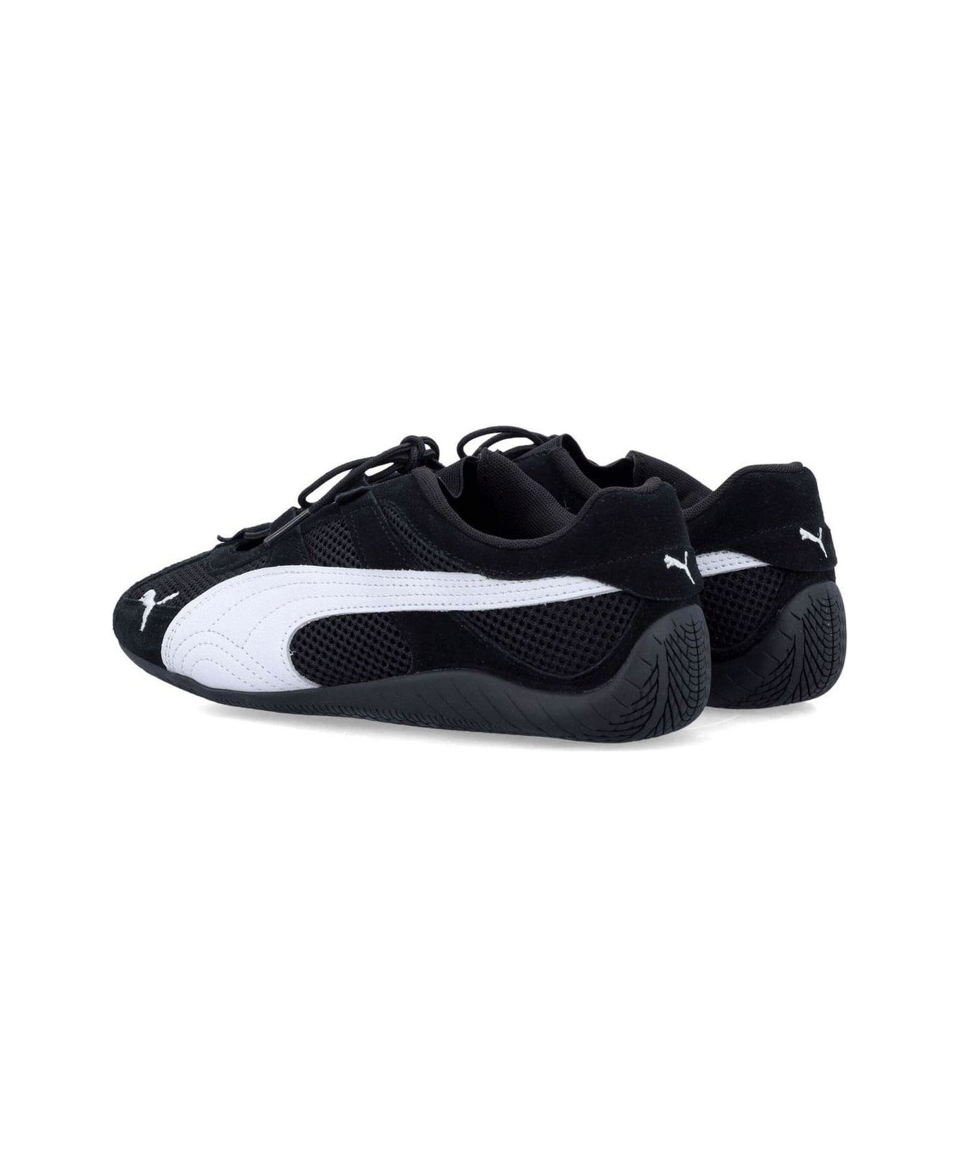 Puma Speedcat Go Lace-up Sneakers - Black White
