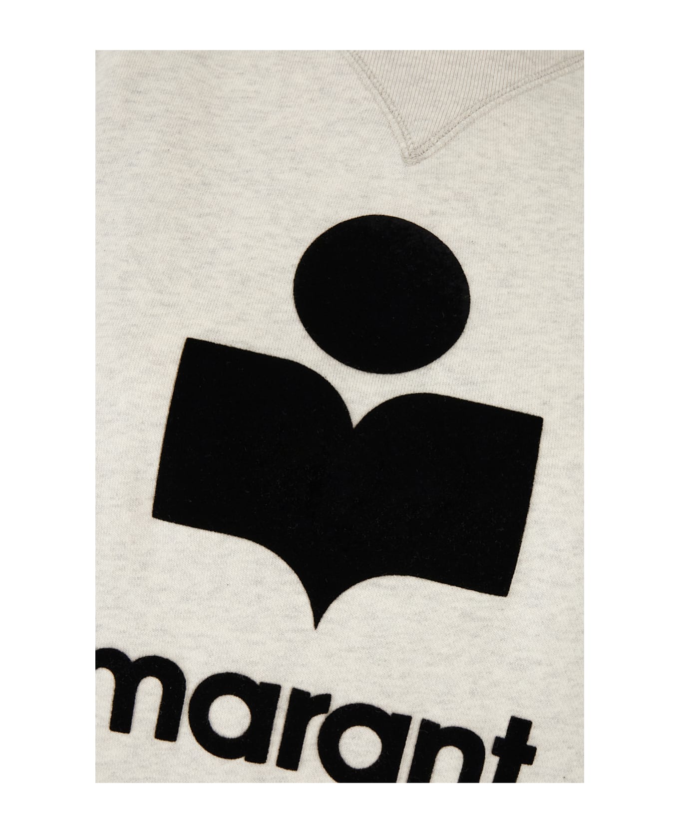 Marant Étoile Ivory Cotton Blend Sweatshirt - 23EC