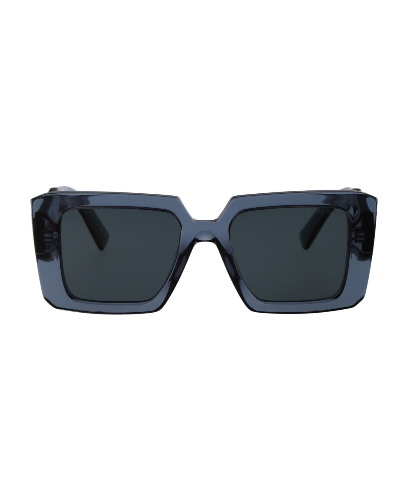 Prada Eyewear 0pr 23ys Sunglasses - 19O70B Transparent Graphite