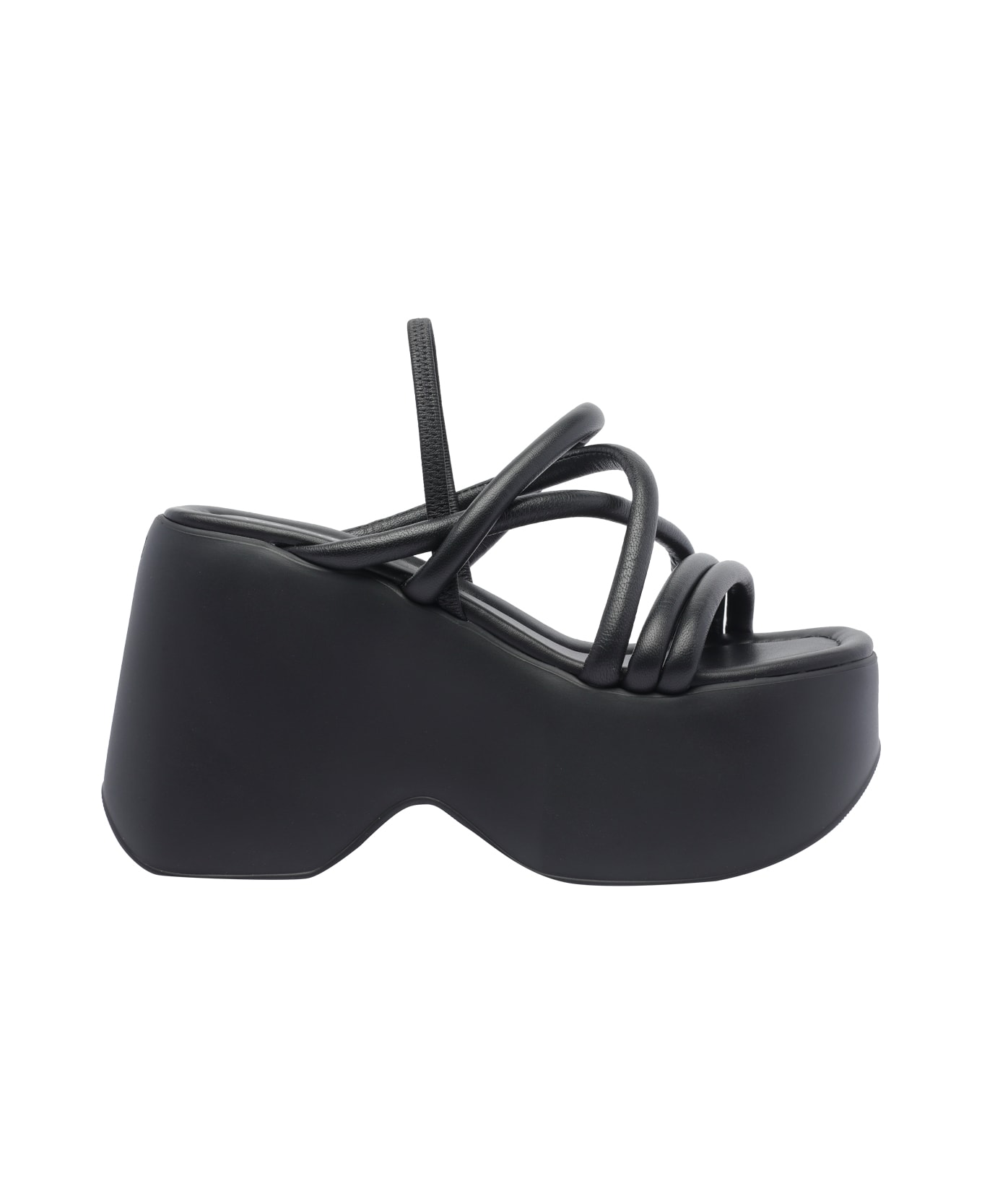 Vic Matié Yoko Platform Sandals - Black サンダル