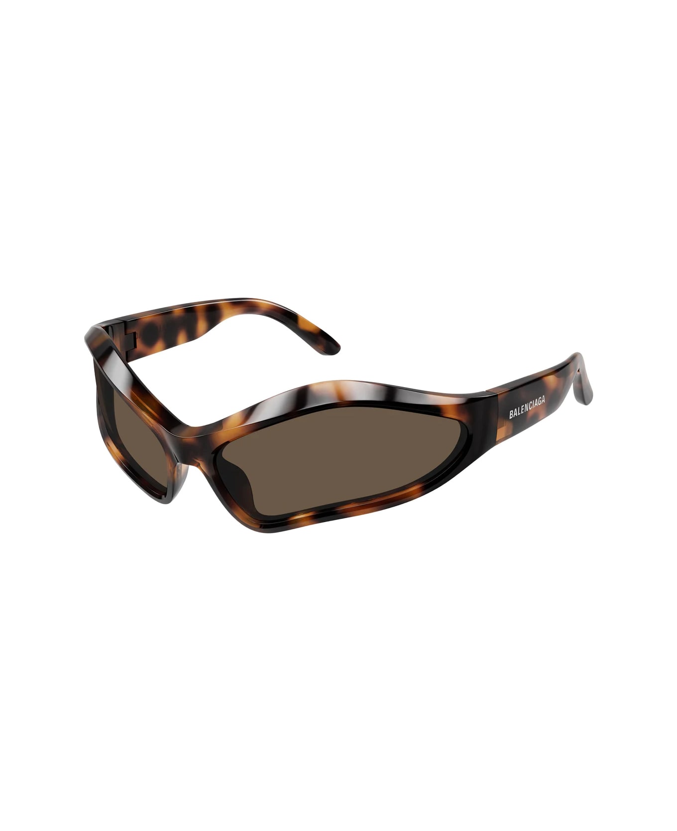 Balenciaga Eyewear Bb0314s Fennec-linea Extreme 002 Sunglasses - Marrone