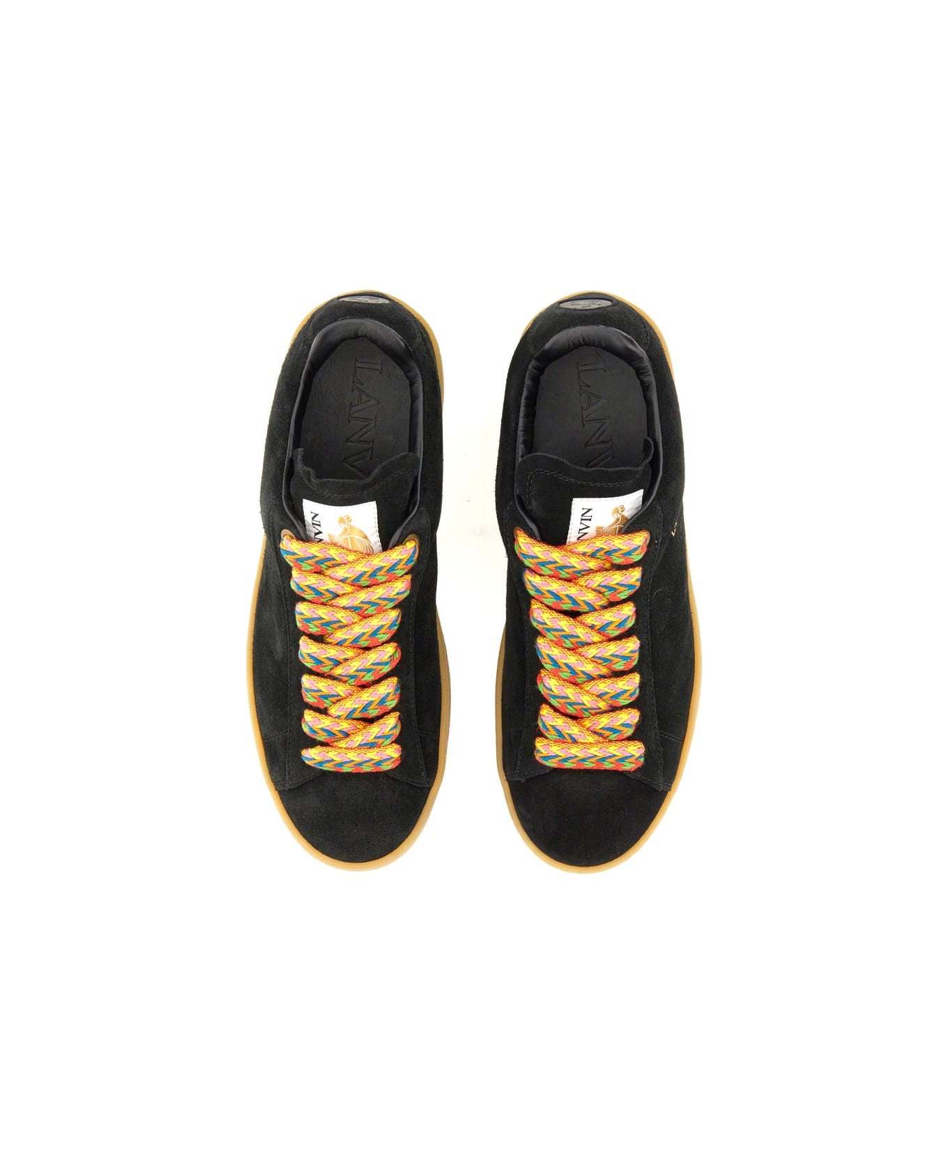 Lanvin Sneaker With Logo - Black