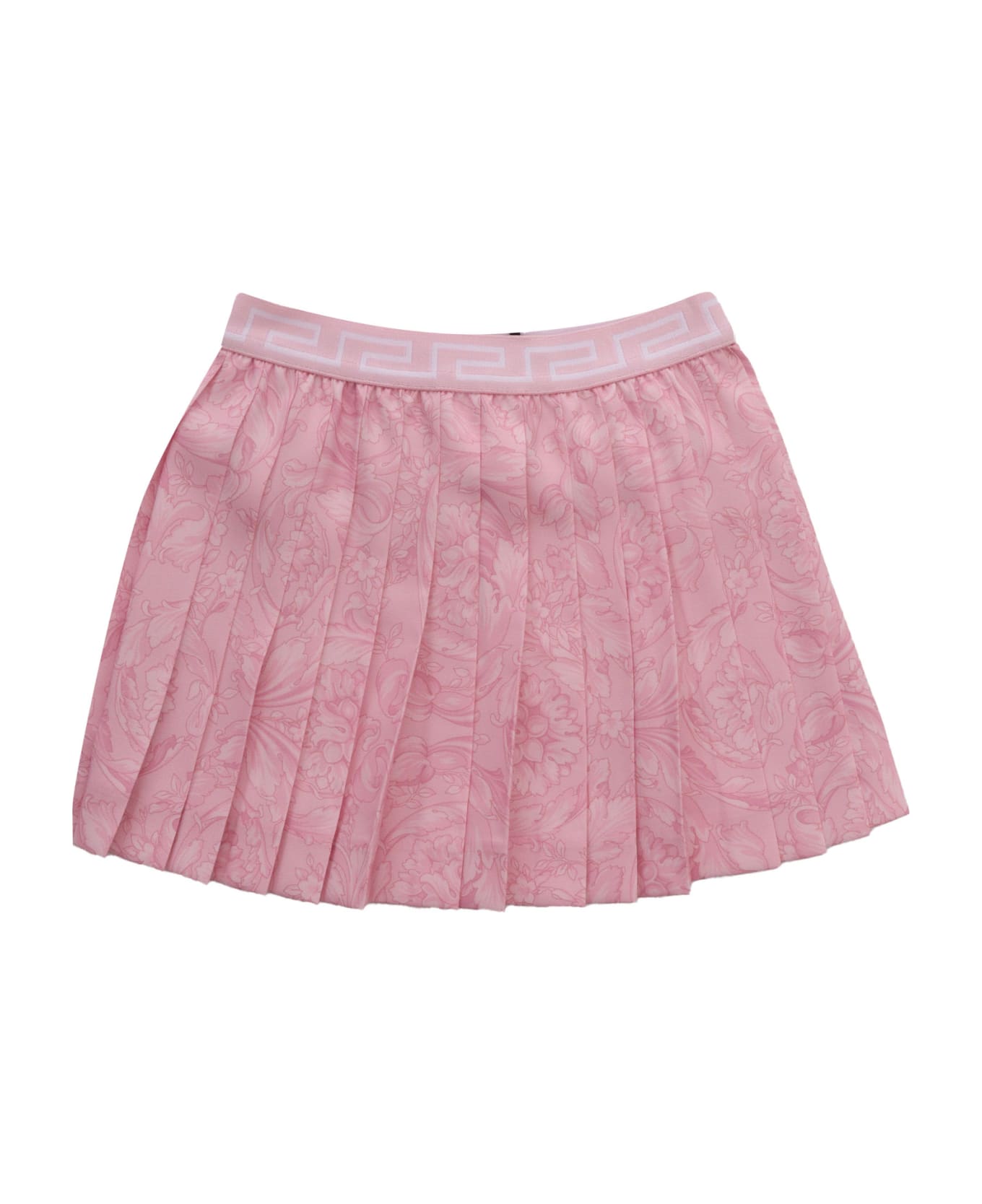 Versace Baroque Print Skirt - PINK