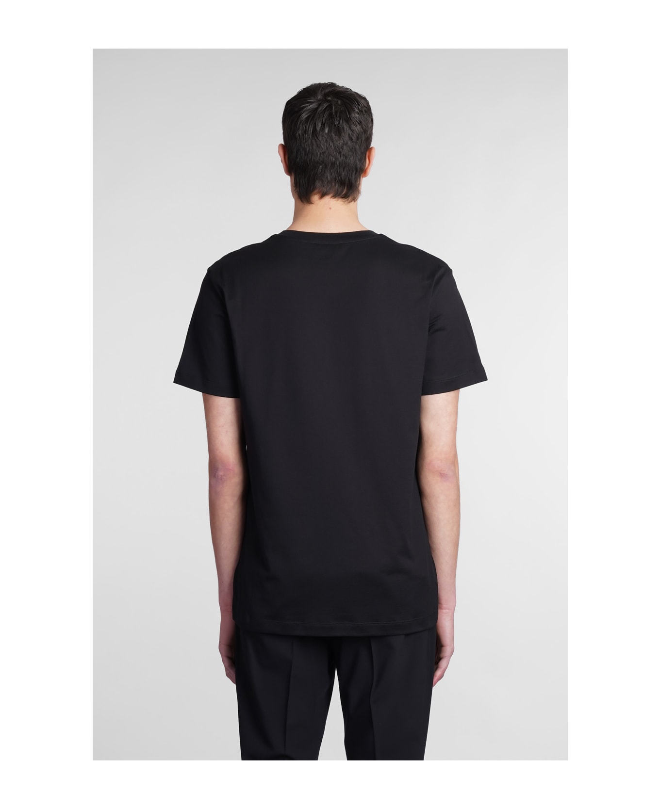 Roberto Collina T-shirt In Black Cotton - BLACK
