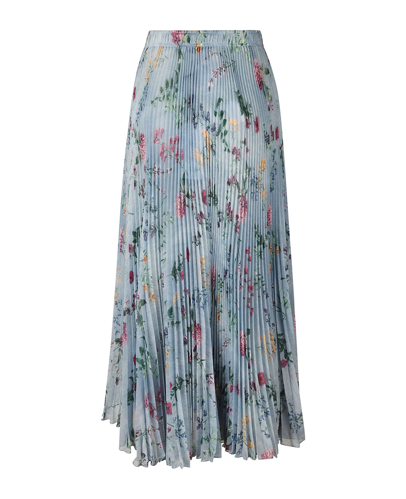 Ermanno Scervino Floral Print Pleated Skirt - Floreale