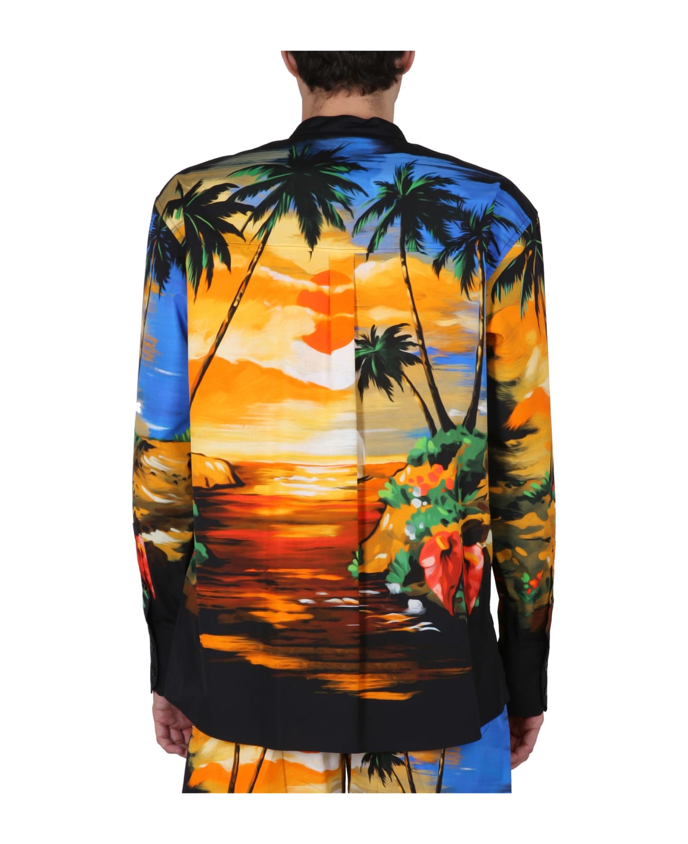 Dolce & Gabbana Hawaii Print Shirt - MULTICOLOR