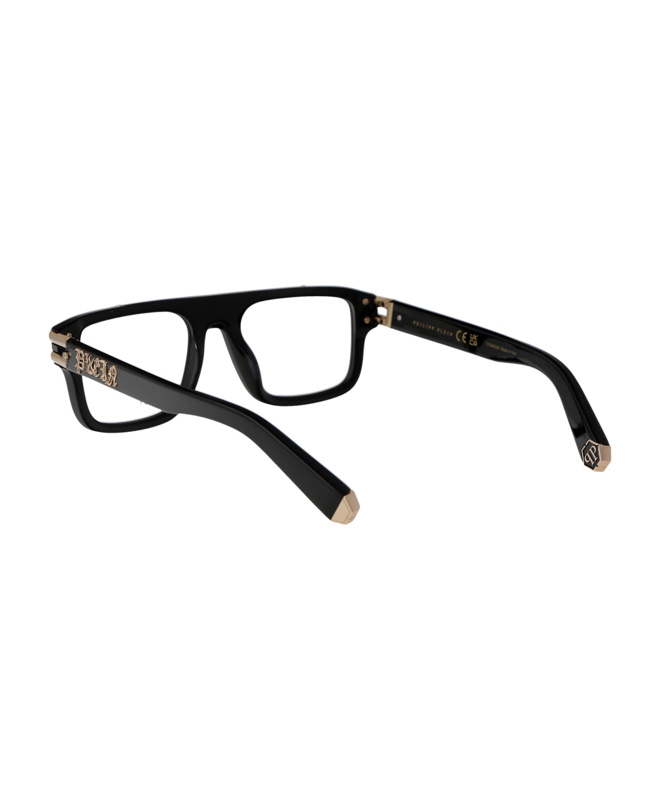 Philipp Plein Vpp021v Glasses - 0700 BLACK アイウェア