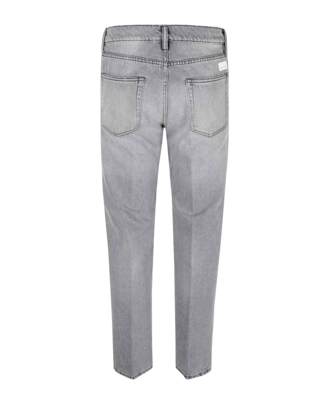 Nine in the Morning Nathan Straight Jeans - Light Grey