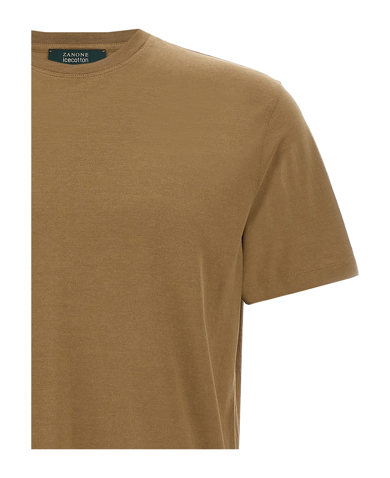 Zanone 
ice Cotton
 T-shirt - Brown