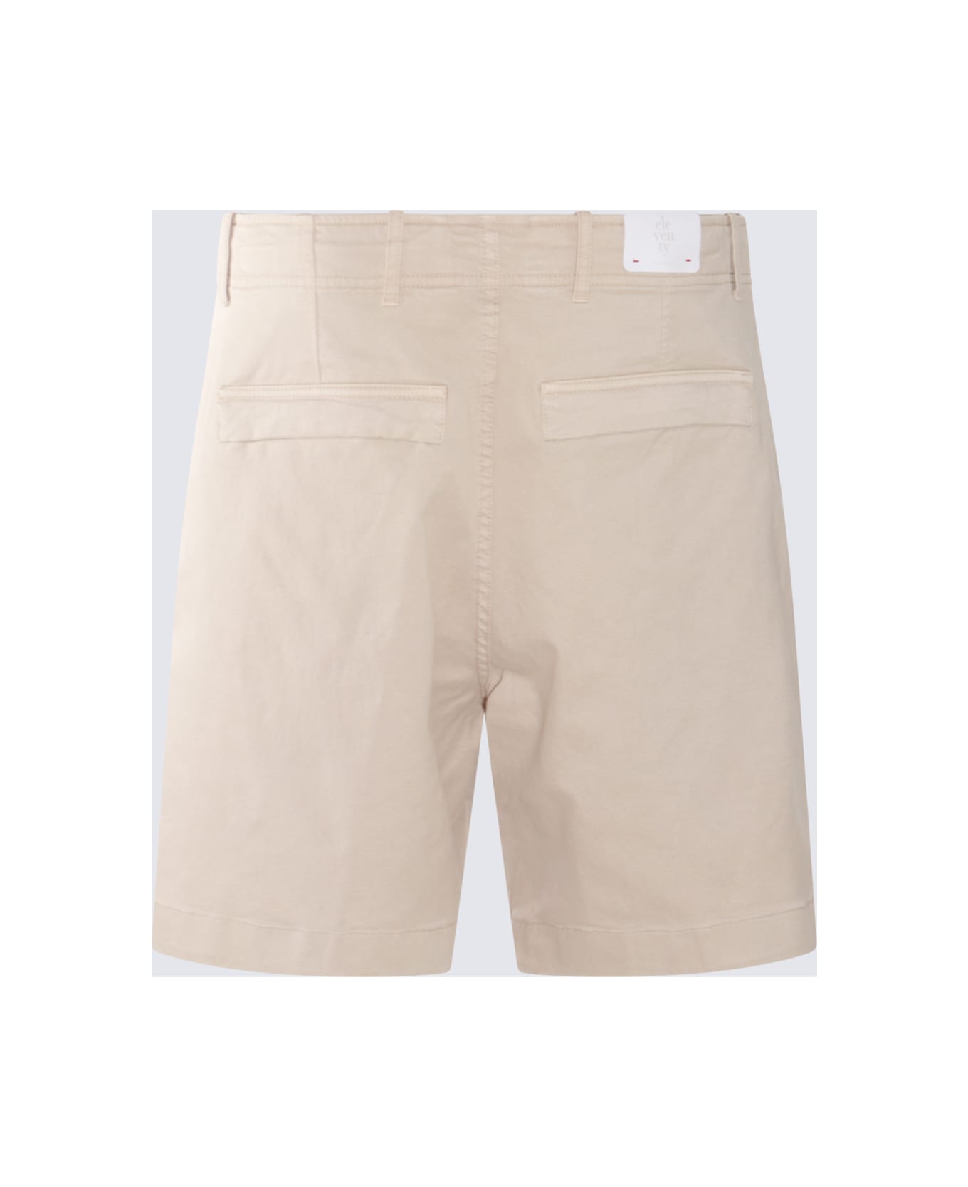 Eleventy Beige Cotton Shorts