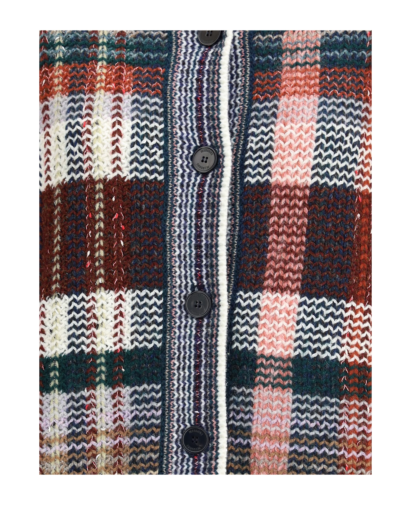 Missoni Abstract-print Cardigan - Green