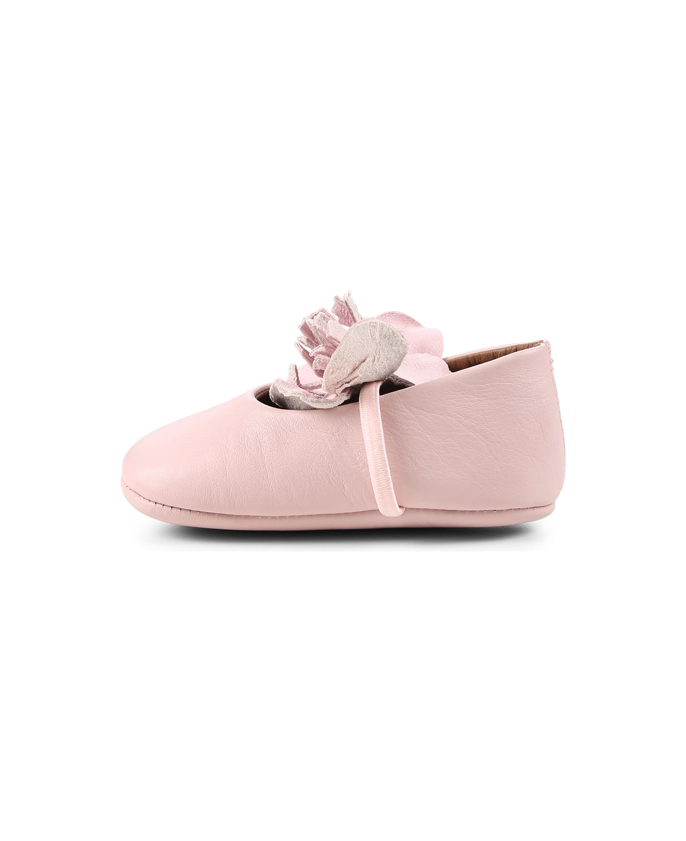 Pèpè Pink Ballet Flats For Baby Girl - Pink