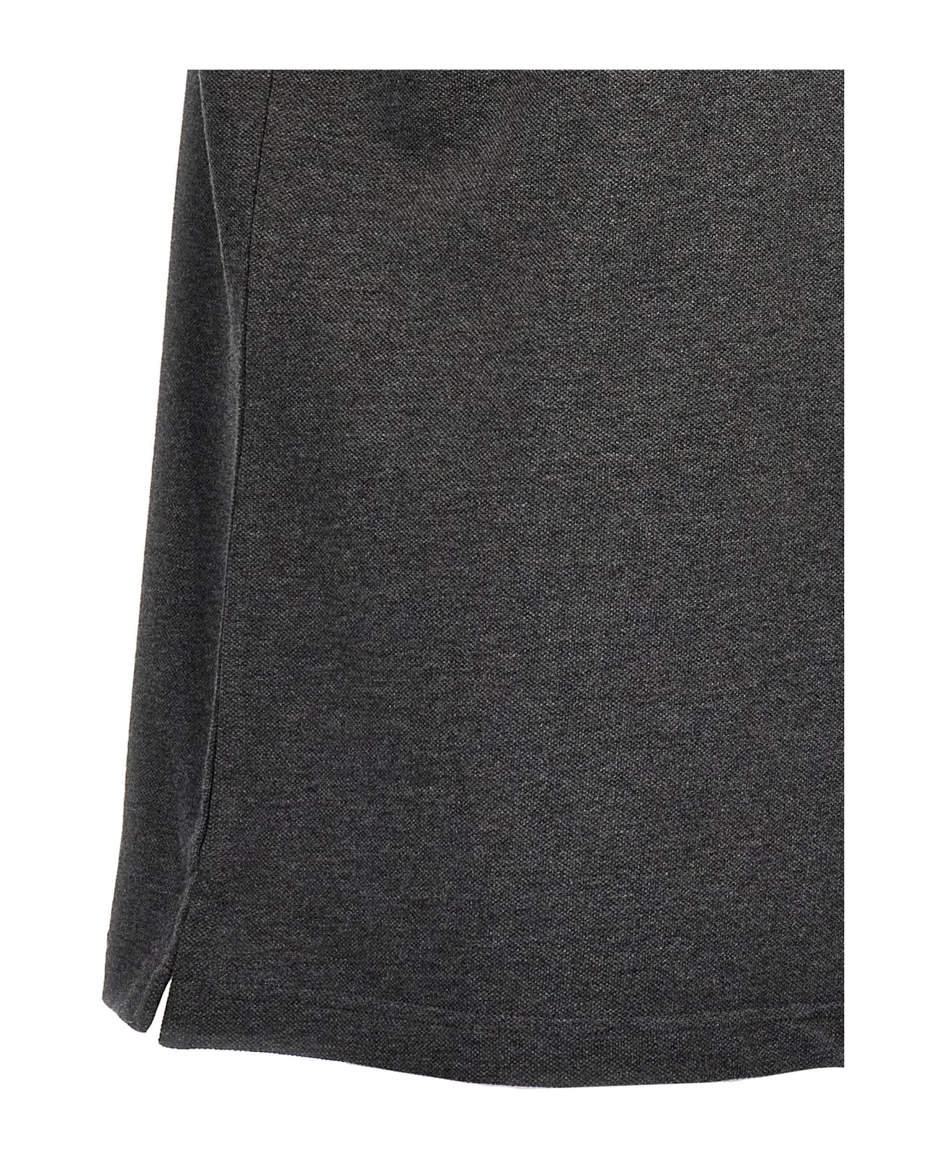 Barbour Logo Embroidery Polo Shirt - Gray