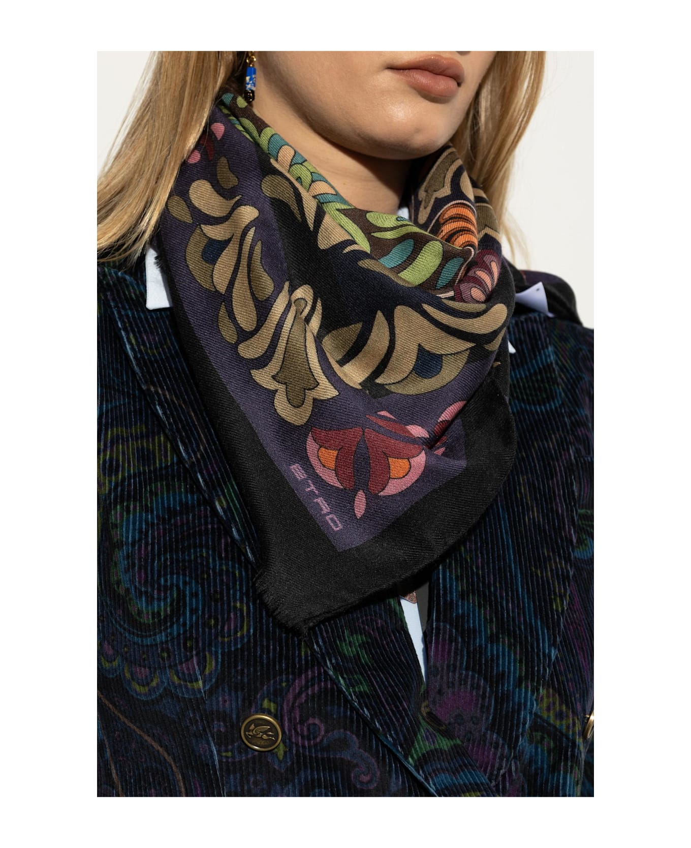 Etro Scarf With A Colorful Pattern - MULTICOLOUR