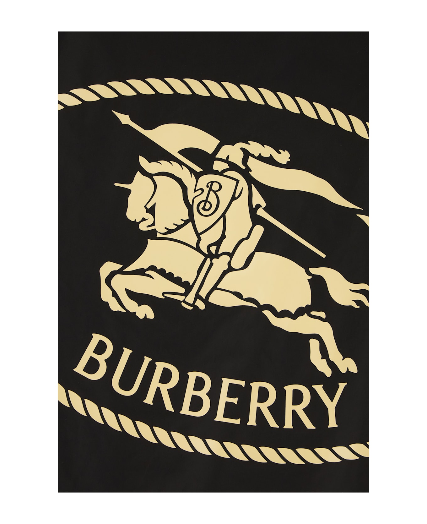 Burberry Black Nylon Jacket - BLACK