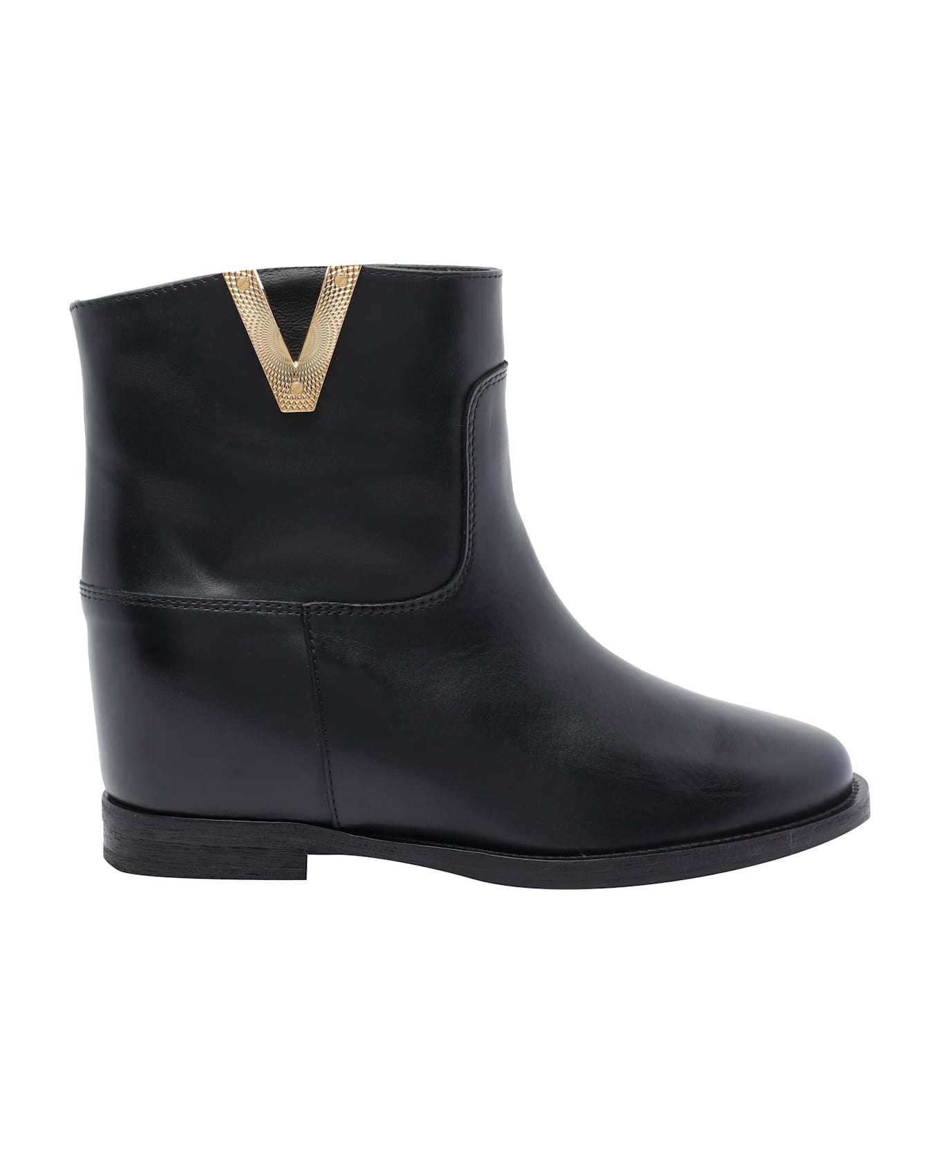 Via Roma 15 V Booties - Black