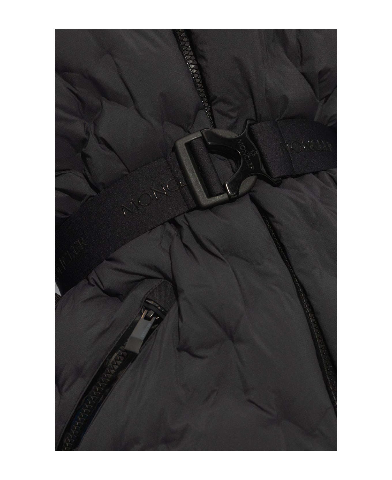 Moncler Adonis Quilted Jacket - Black ダウンジャケット
