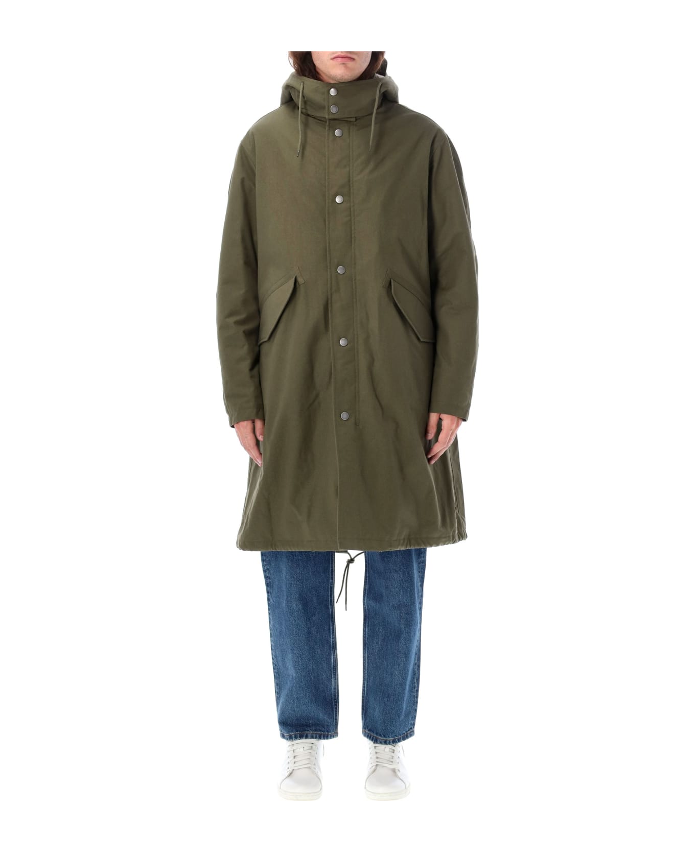 パーカー・フーディ A.P.C. FW24 PARKA ANTONIN (M30202COHCJ LZZ) Antonin parka | Crisp technical cotton | A.P.C. Ready-to-Wear