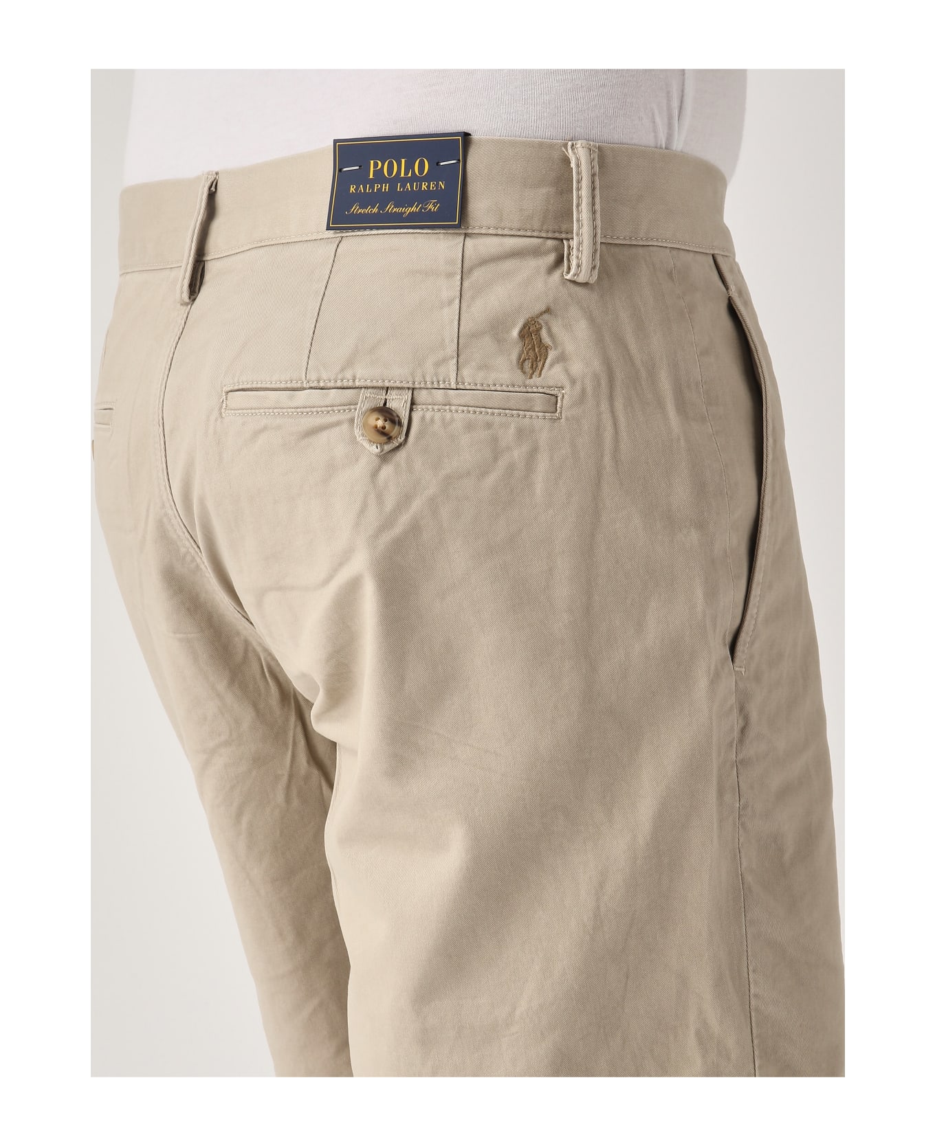 Polo Ralph Lauren Flat Short Shorts - TORTORA