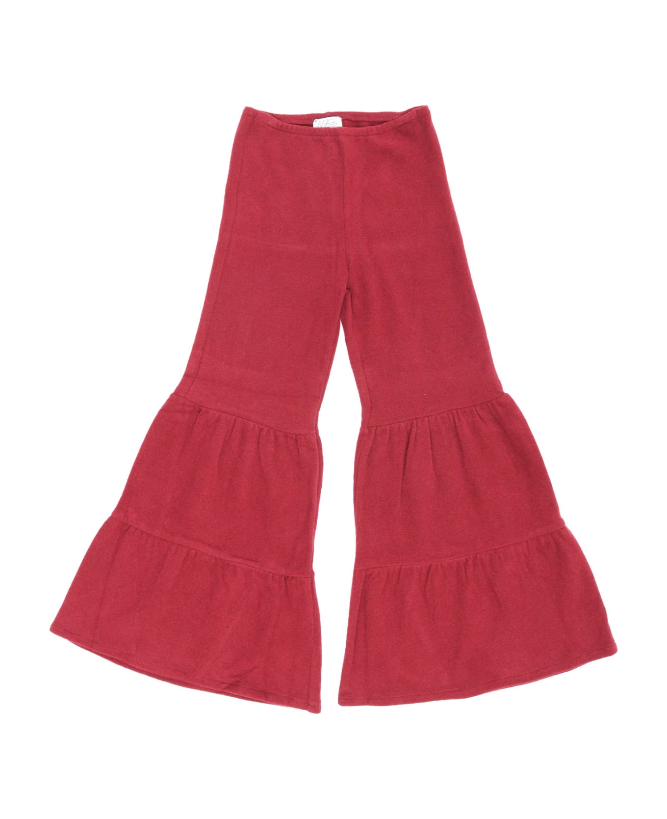 Magil Double Flounce Pants - RED