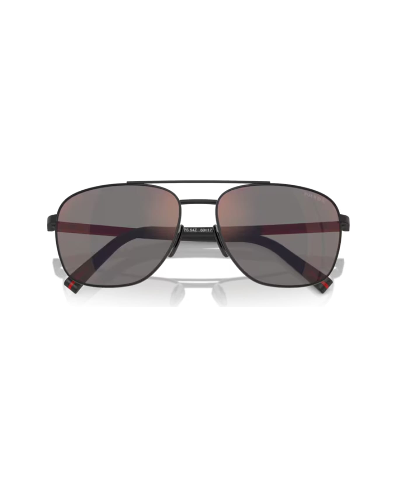 Prada Linea Rossa Ps 54zs Dg008f Nero Gommato Sunglasses - Nero