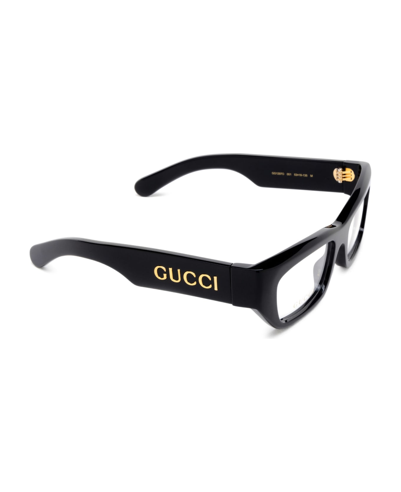 Gucci Eyewear Gg1297o Black Glasses - Black