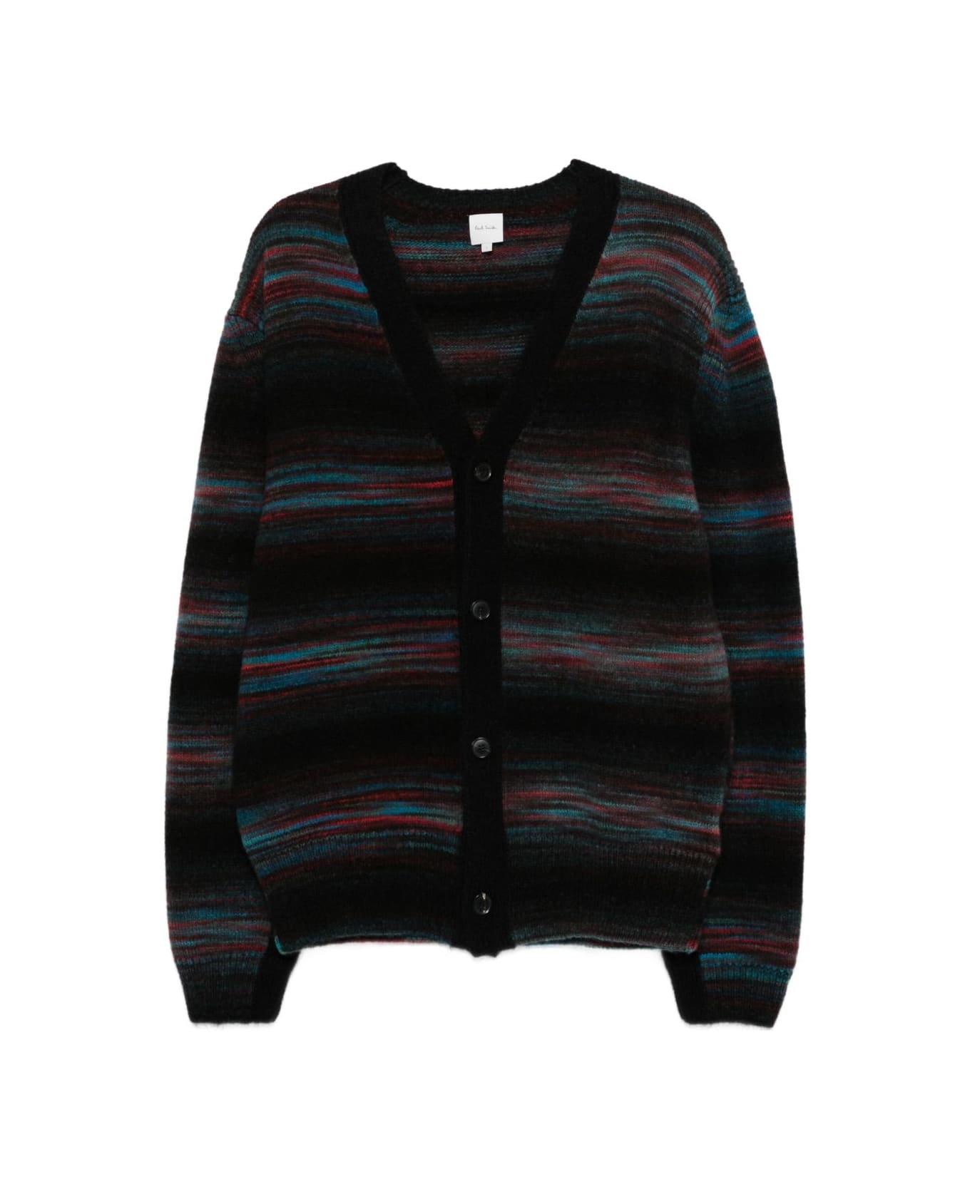 Paul Smith Wool V-necked Cardigan - Black