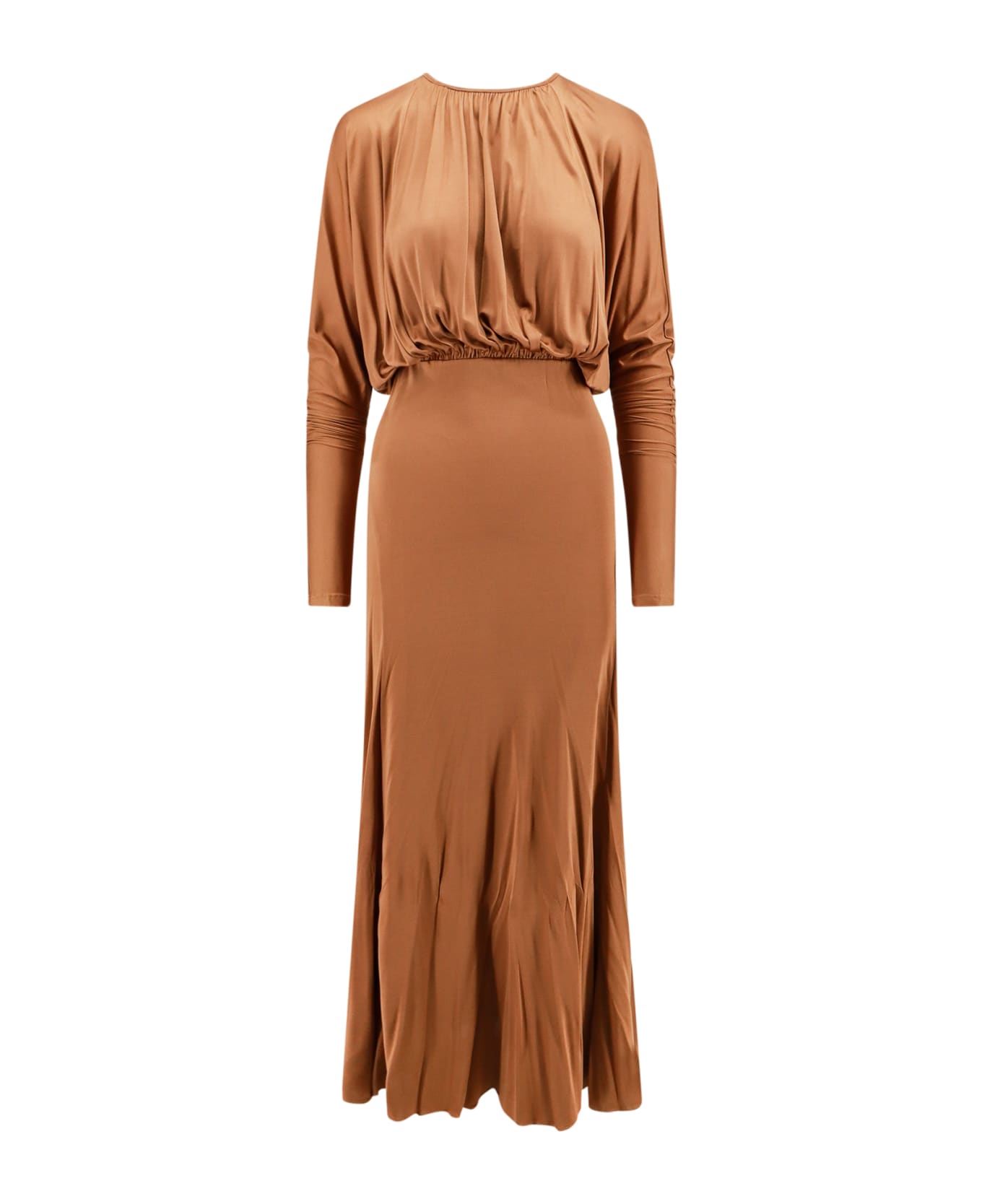 SEMICOUTURE Dress - Brown ワンピース＆ドレス