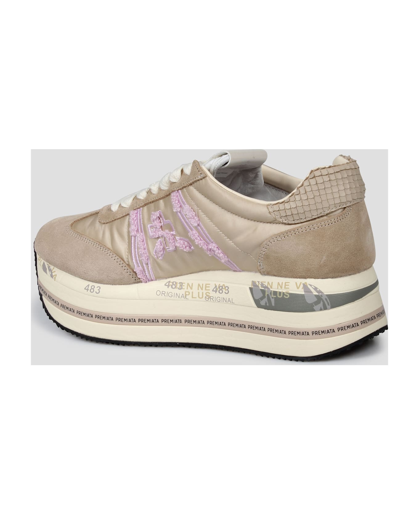 Premiata Beth 6954 Sneakers - Nude & Neutrals