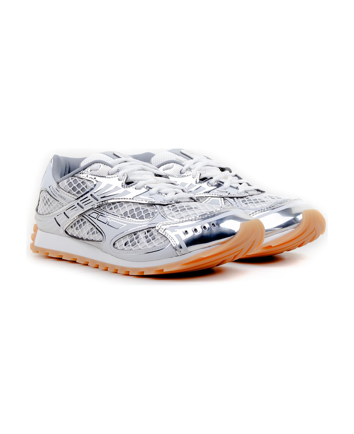 Bottega Veneta Sneakers - SILVER WHITE