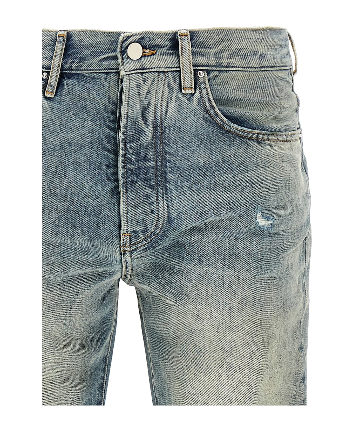 AMIRI 
released Hem
 Jeans - Blue