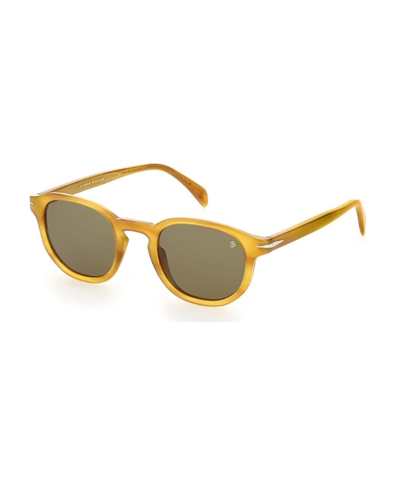 DB Eyewear by David Beckham DB 1007/S Sunglasses - L/qt Yellow Horn