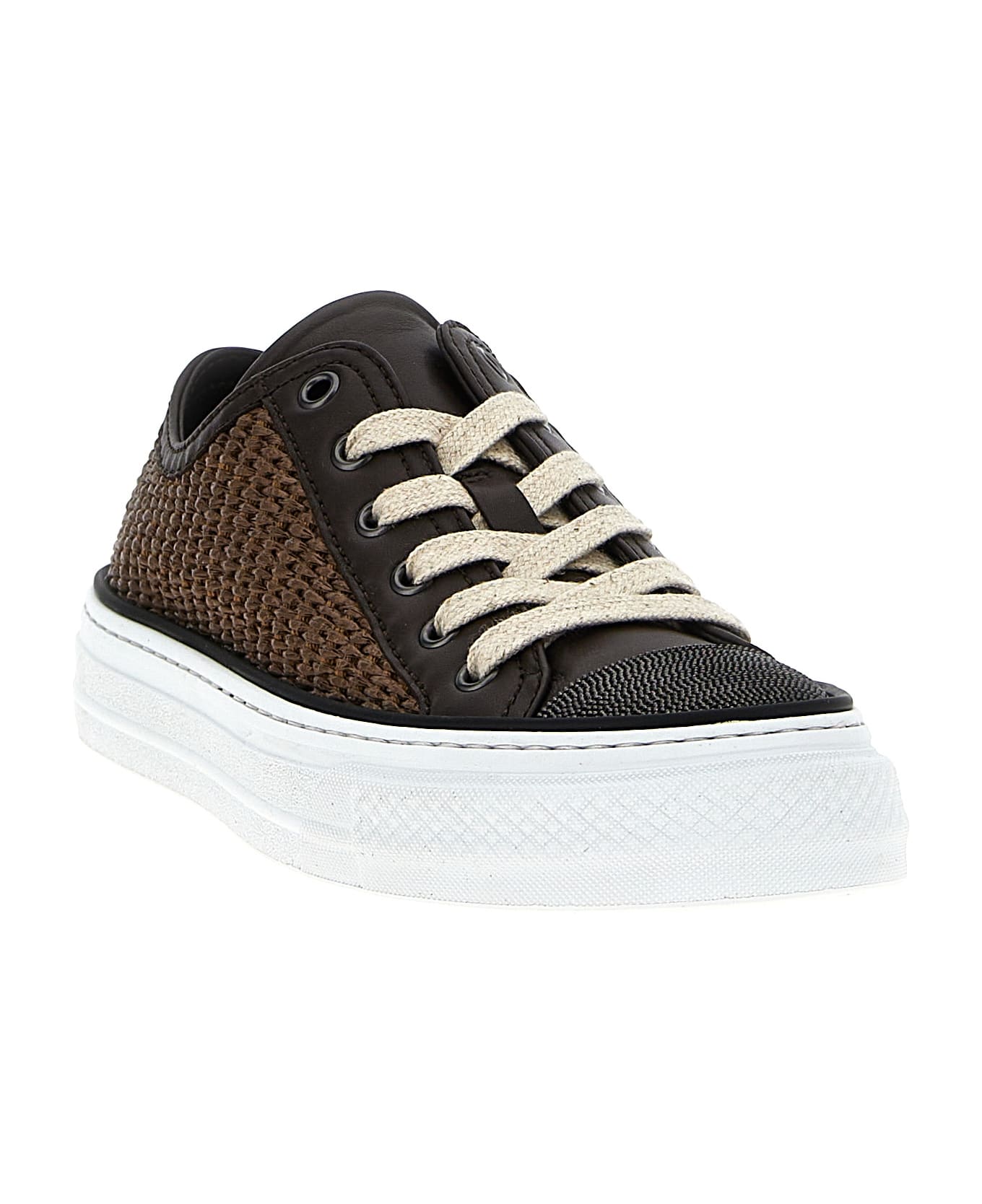 Brunello Cucinelli Jewel Sneakers - Brown
