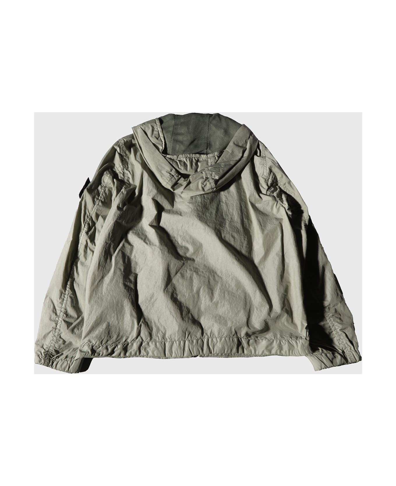 Stone Island Grey Green Casual Jacket - mud