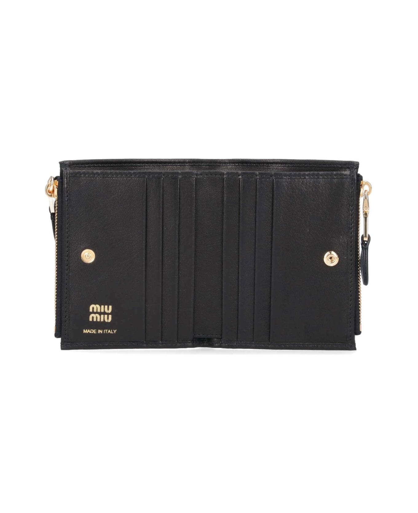 Miu Miu Wallet - Nero 財布