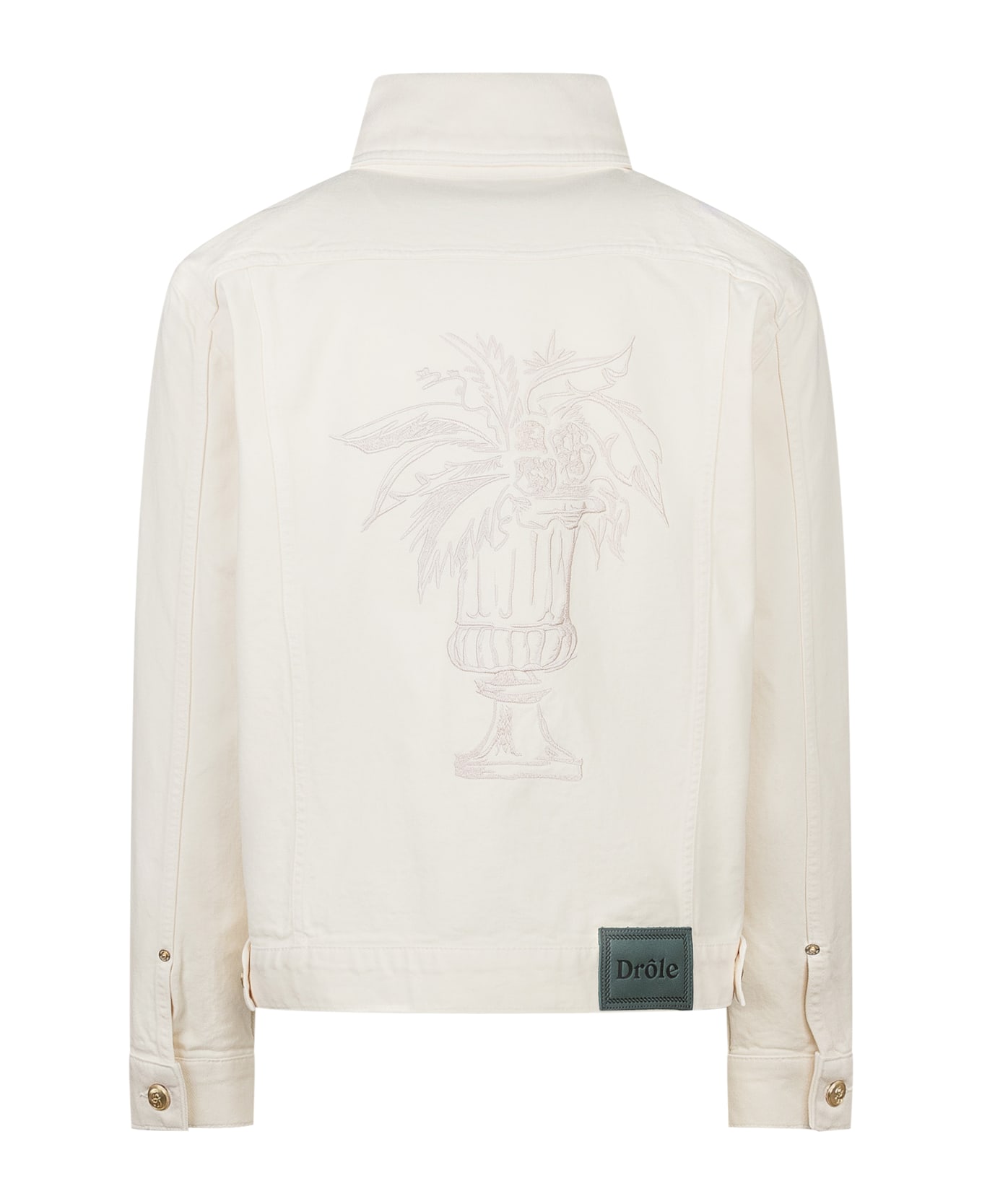 Drôle de Monsieur Denim Jacket - White