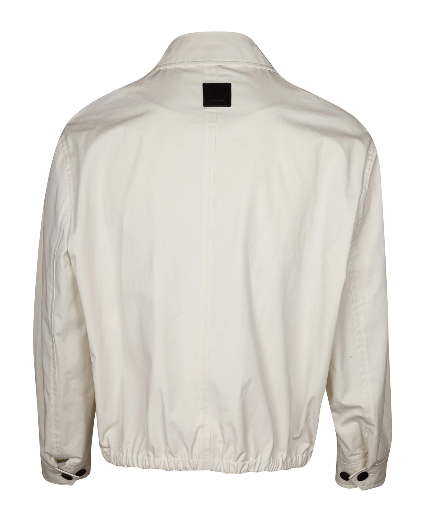 Lanvin Ice Color Cotton Blouson Jacket - Off White