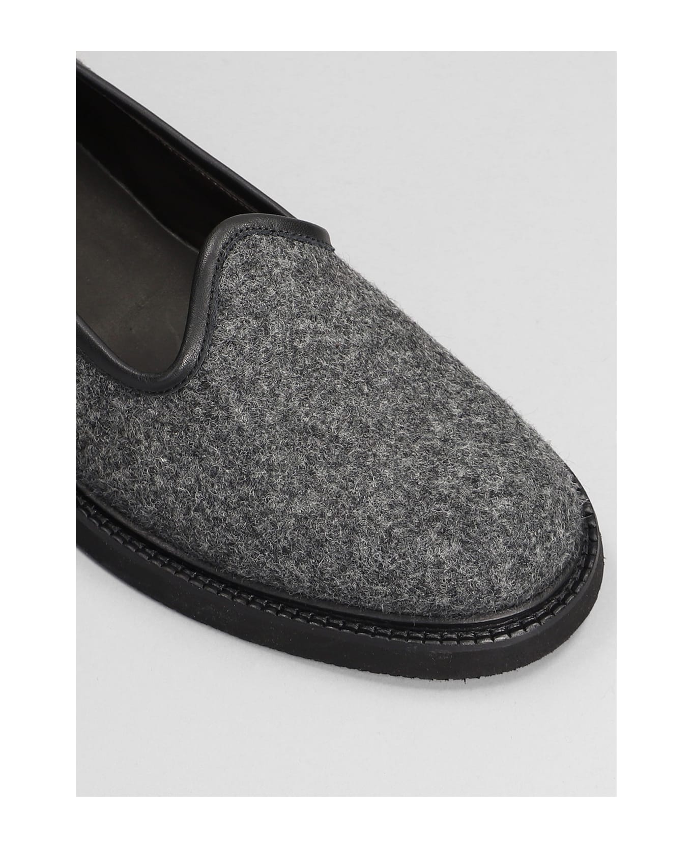 4sdesigns Loafers In Inflated Wool - Inflated